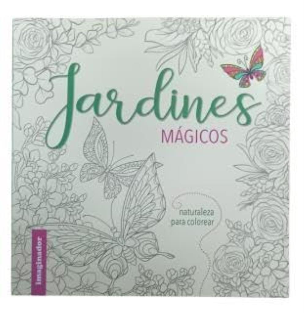 JARDINES MAGICOS- NATURALEZA PARA COLOREAR