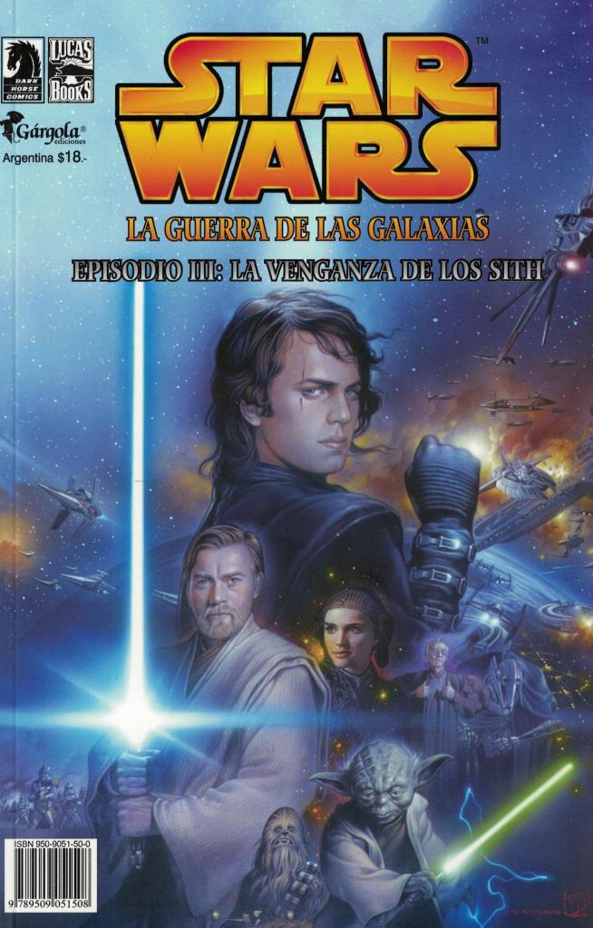 STAR WARS EPISODIO 3 VENGANZA DE LOS SITH COMIC