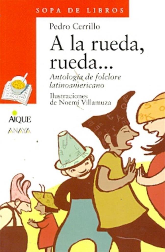 A LA RUEDA RUEDA...- SOPA DE LIBROS NARANJA /8 AÑOS