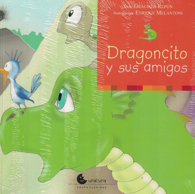 DRAGONCITO Y SUS AMIGOS - PICTOGRAMAS UNA LUNA