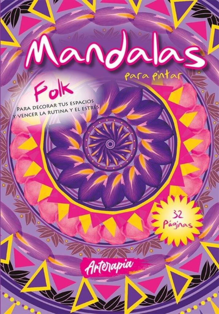 MANDALAS PARA PINTAR-  FOLK