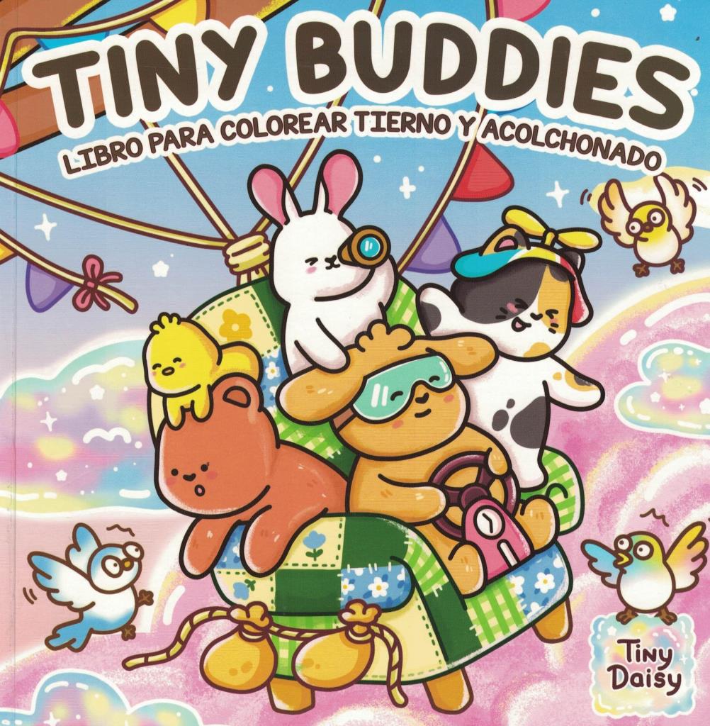 TINY BUDDIES- LIBRO PARA COLOREAR