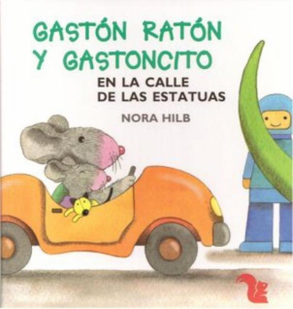 GASTON, RATON Y GASTONCITO EN LA CALLE DE LAS ESTATUAS