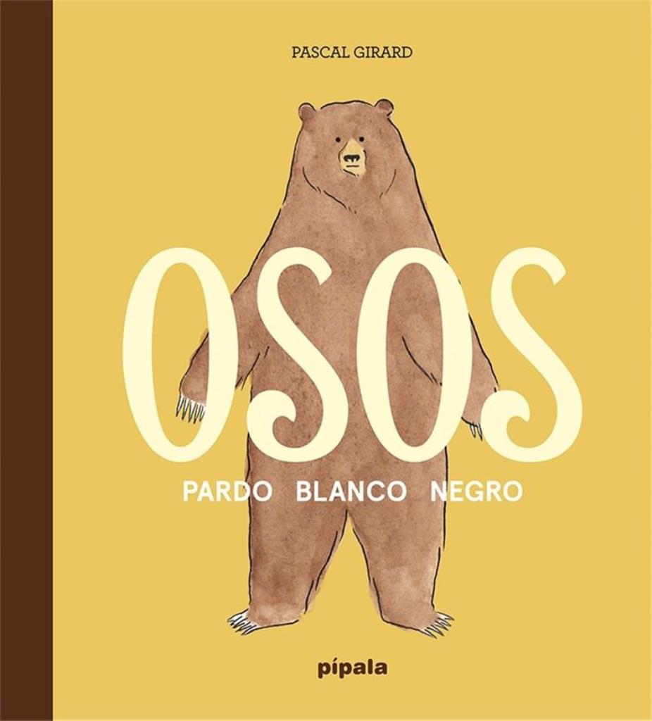 OSOS-  PARDO BLANCO NEGRO