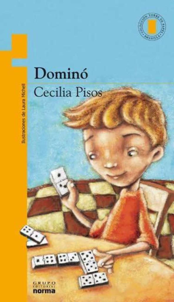 DOMINO - TORRE DE PAPEL AZUL