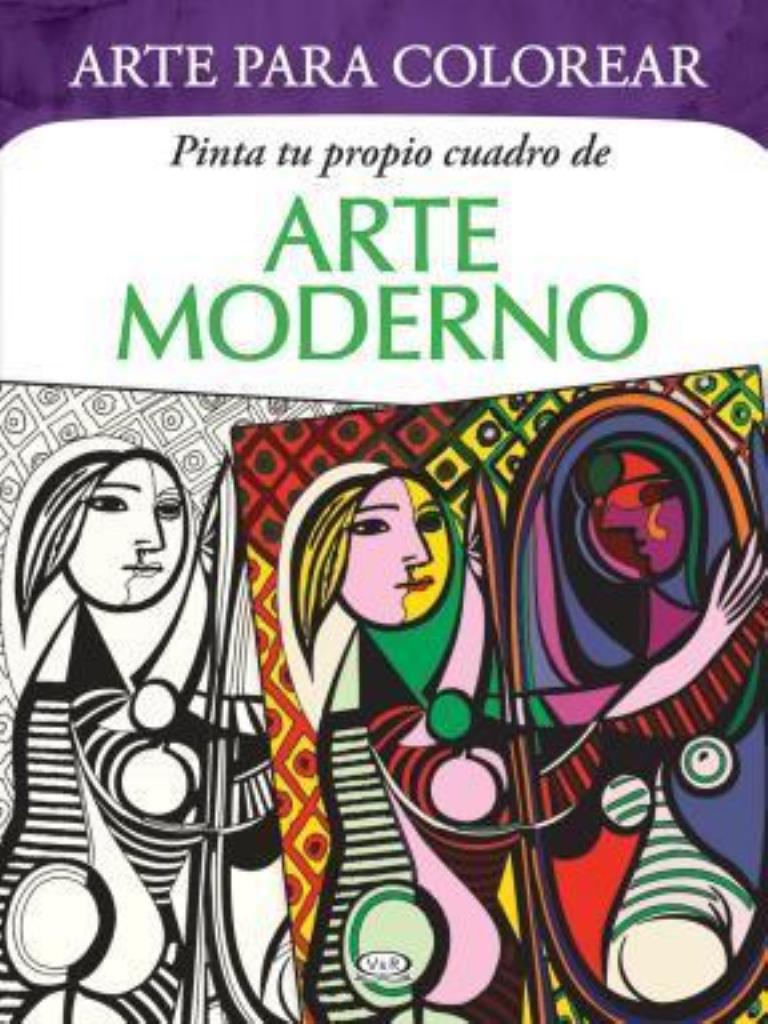 ARTE PARA COLOREAR - ARTE MODERNO