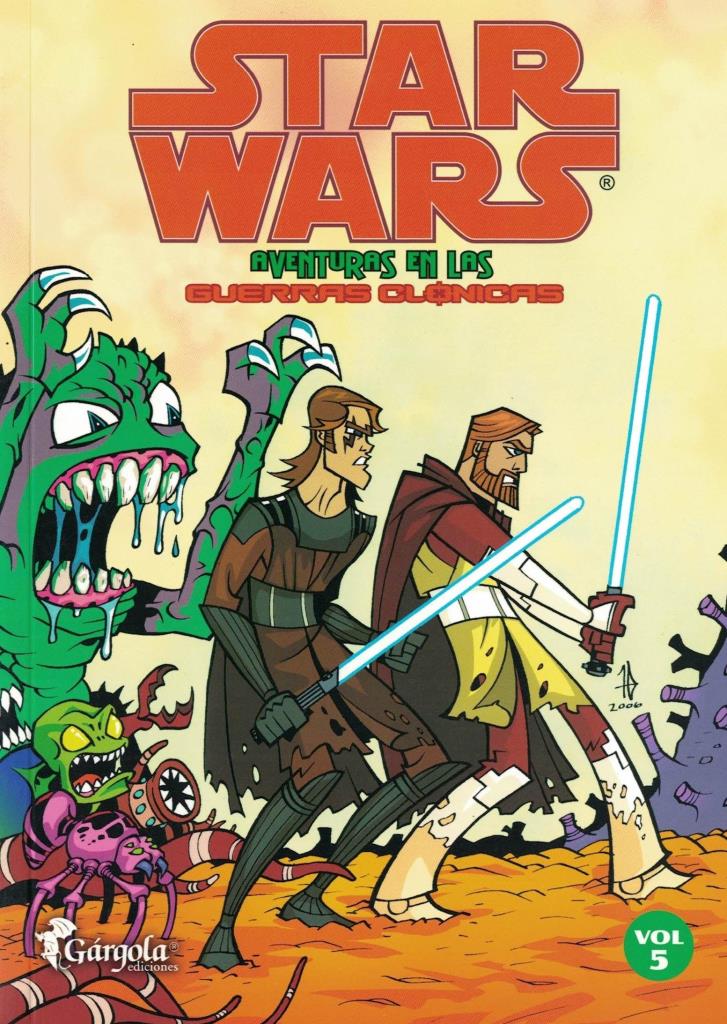 STAR WARS  5-  AVENTURAS EN LAS GUERRAS CLONICAS