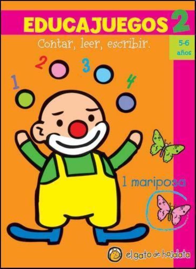 EDUCAJUEGOS 2- CONTAR, LEER, ESCRIBIR 5-6 AÑOS