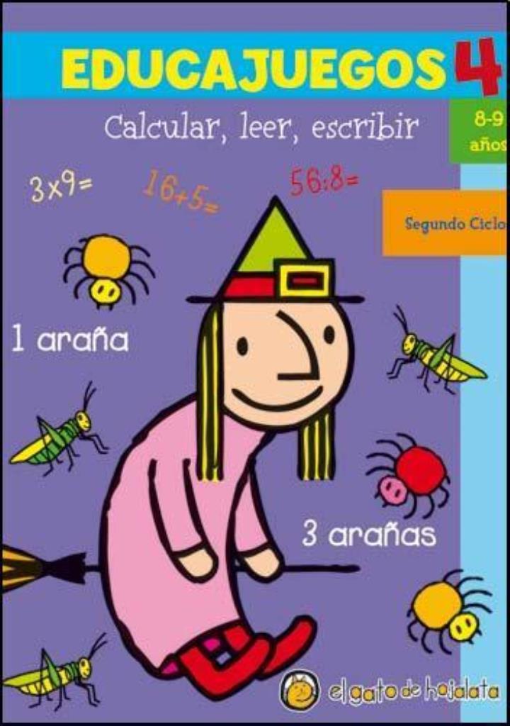 EDUCAJUEGOS 4- CALCULAR, LEER, ESCRIBIR 8-9 AÑOS
