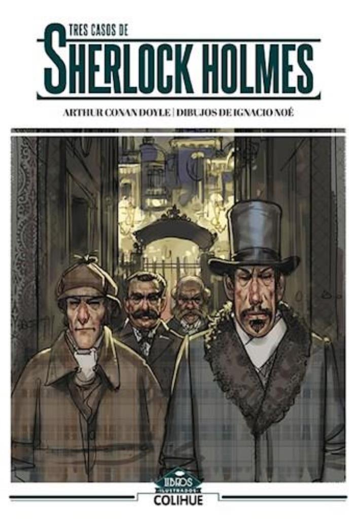 3 CASOS DE SHERLOCK HOLMES - LIBROS ILUSTRADOS