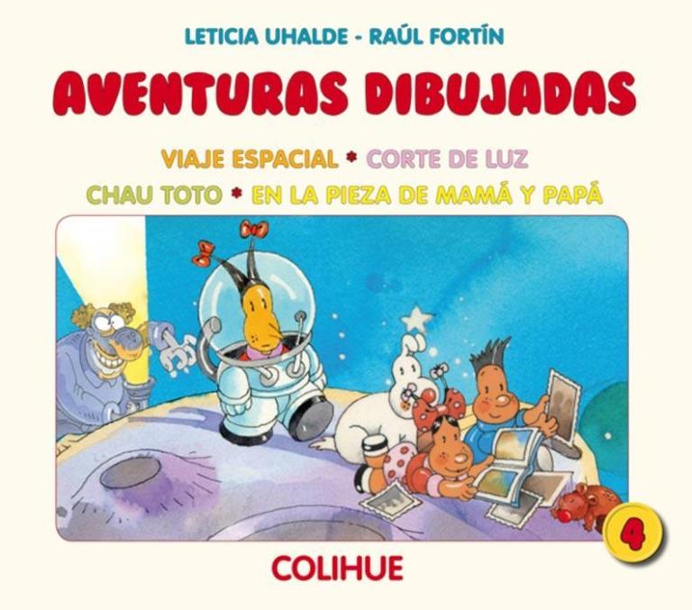 AVENTURAS DIBUJADAS 4. VIAJE ESPACIAL. CORTE DE LUZ. CHAU TO