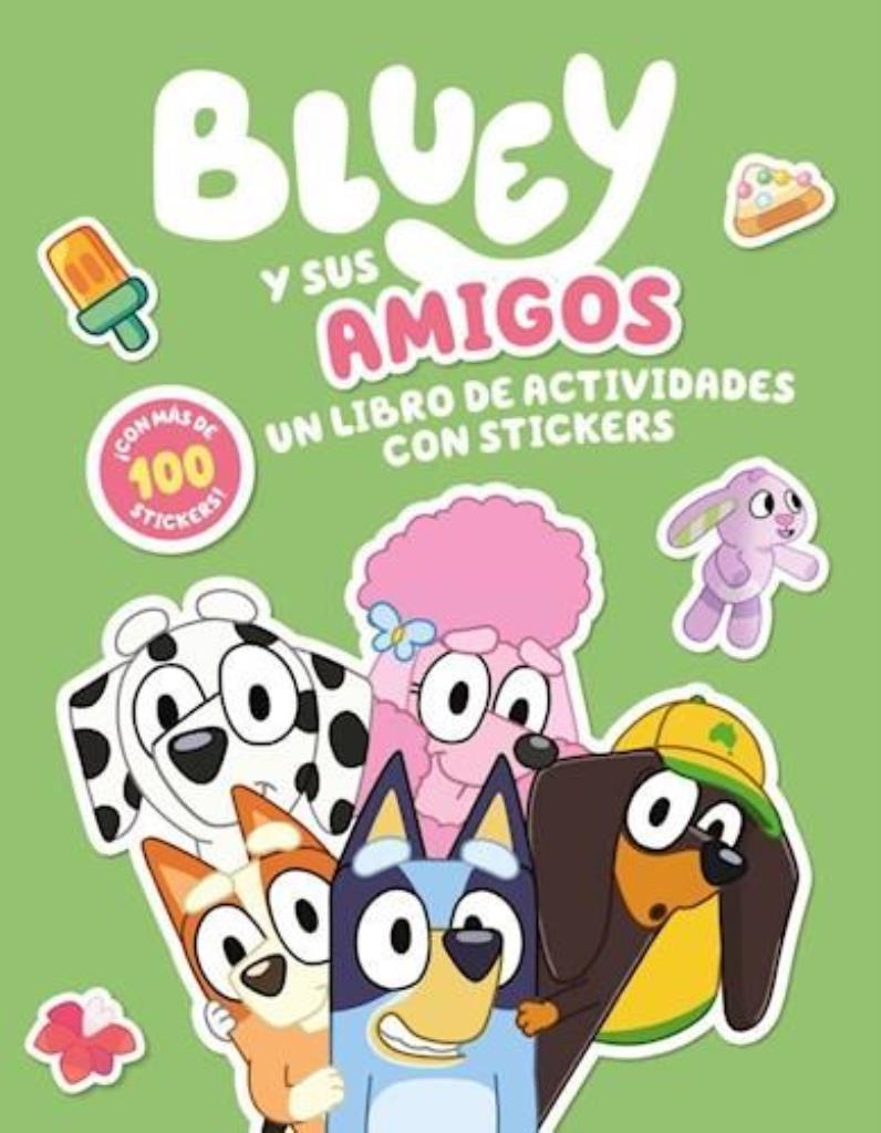 BLUEY Y SUS AMIGOS - LIBRO DE STICKERS