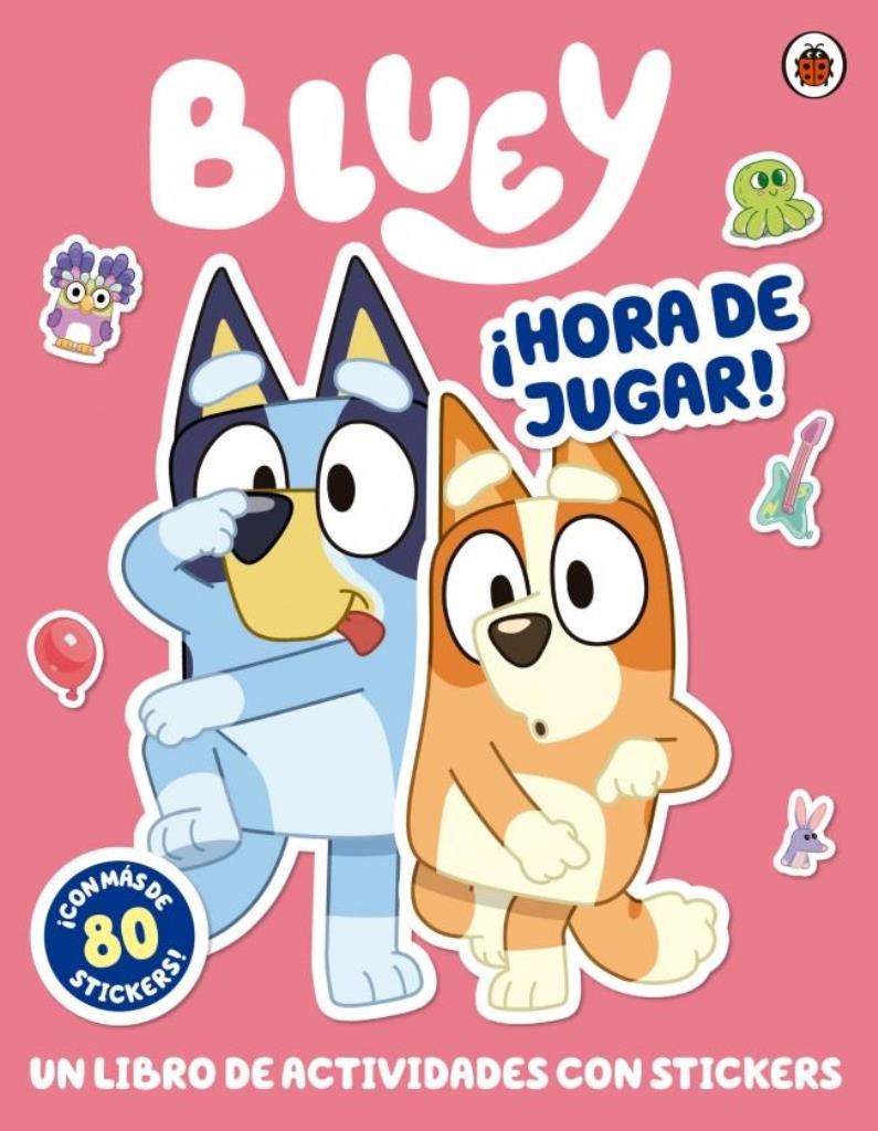 BLUEY - HORA DE JUGAR, LIBRO CON STICKER