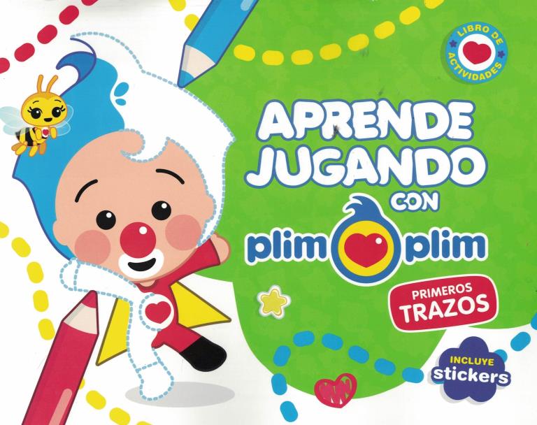 APRENDE JUGANDO CON PLIM PLIM - PRIMEROS TRAZOS
