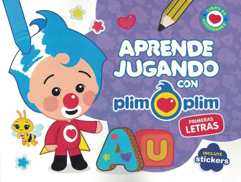 APRENDE JUGANDO CON PLIM PLIM - PRIMERAS LETRAS