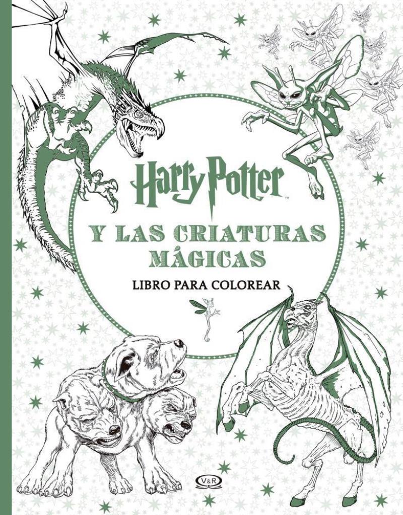 HARRY POTTER Y LAS CRIATURAS MAGICAS - PARA COLOREAR