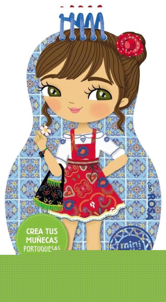 CREA TUS MUÑECAS PORTUGUESAS CON ROSA