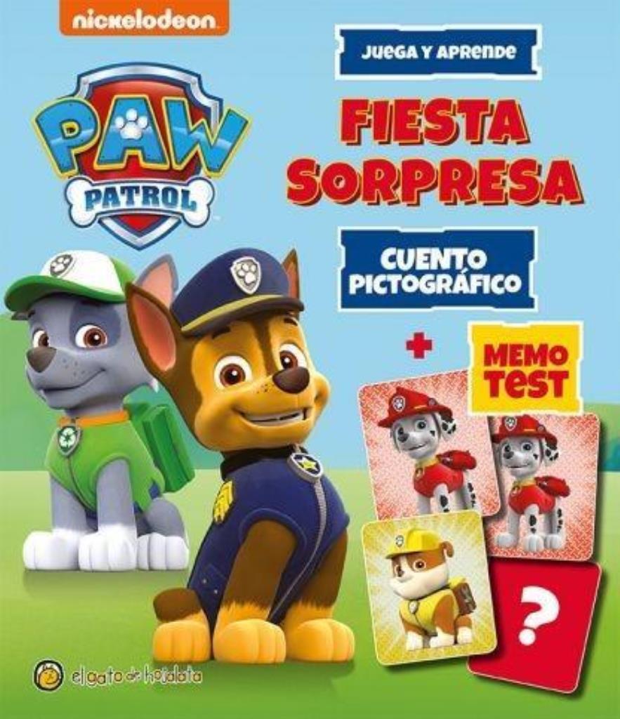 FIESTA SORPRESA. PAW PATROL - MEMOTEST