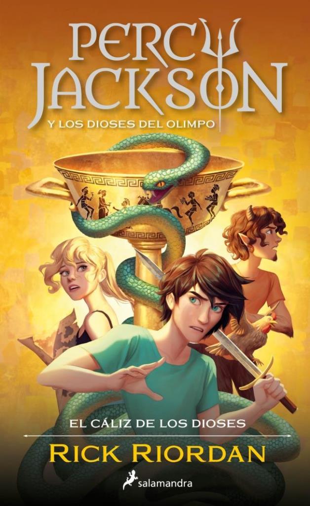 PERCY JACKSON Y EL CALIZ DE LOS DIOSES