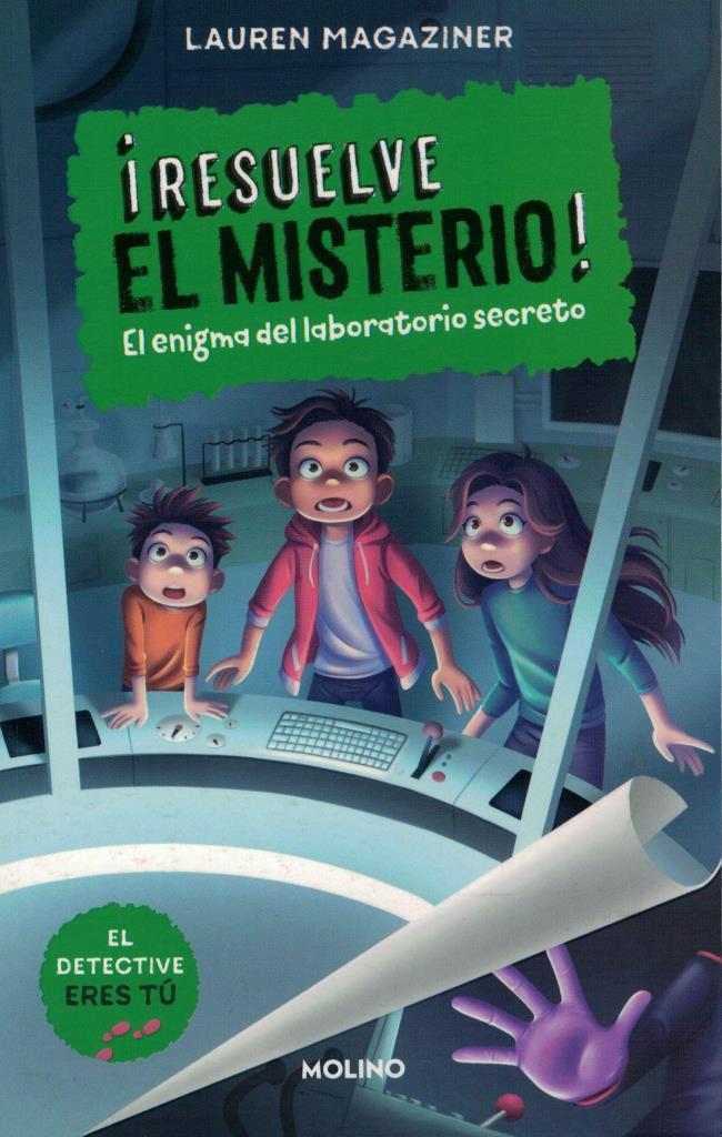 RESUELVE EL MISTERIO 6- ENIGMA DEL LABORATORIO SECRETO
