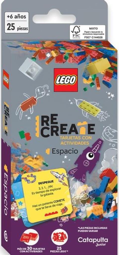 LEGO RECREATE TARJETAS CON ACTIVIDADES - ESPACIO