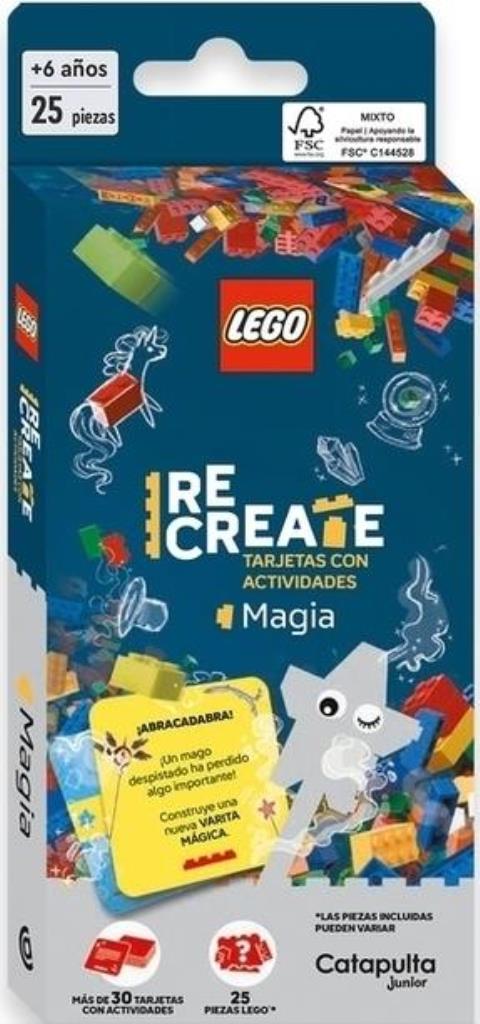 LEGO RECREATE TARJETAS CON ACTIVIDADES - MAGIA