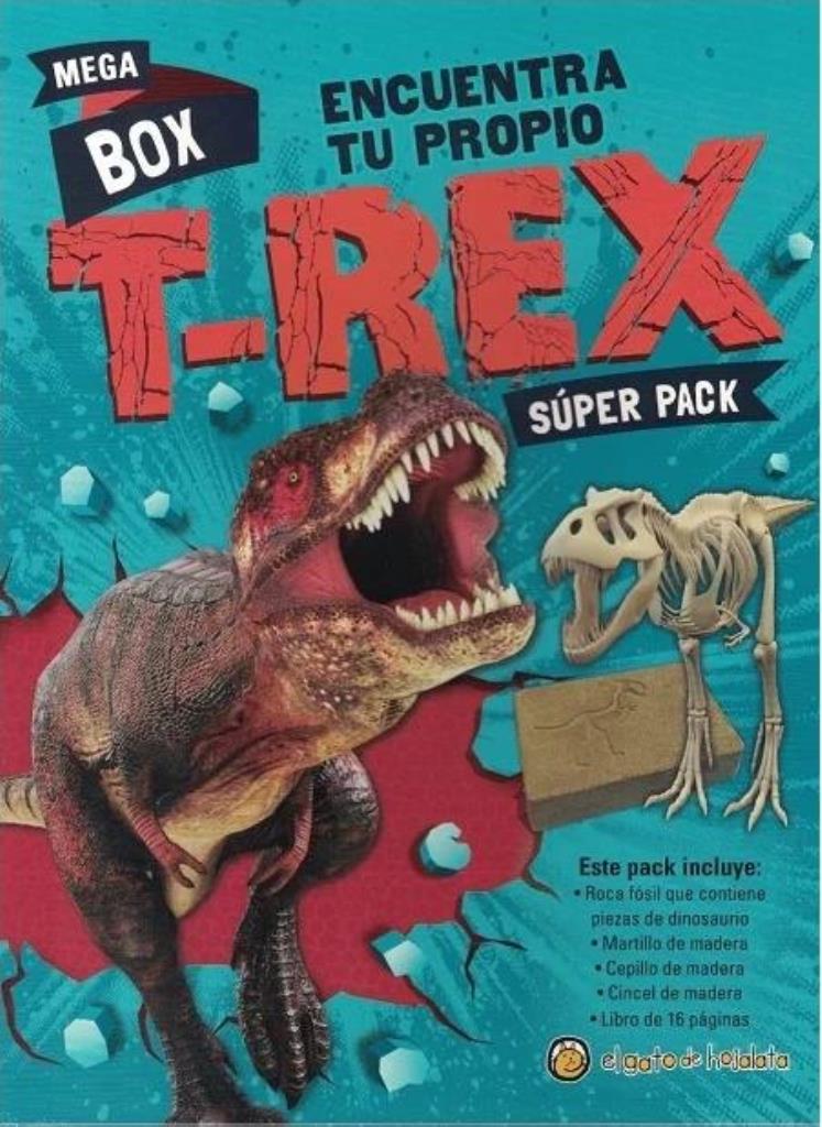 ENCUENTRA TU PROPIO T REX SUPER PACK- MEGA BOX