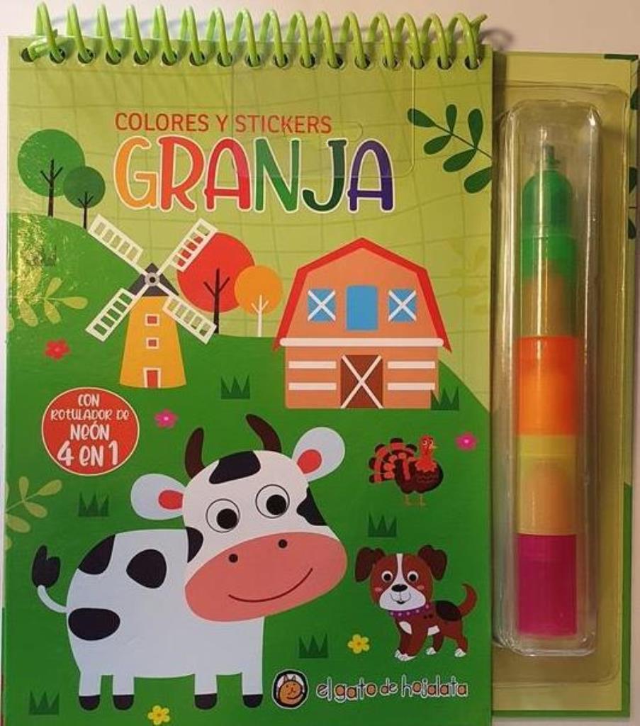 GRANJA - COLORES 4 EN 1 Y STICKERS