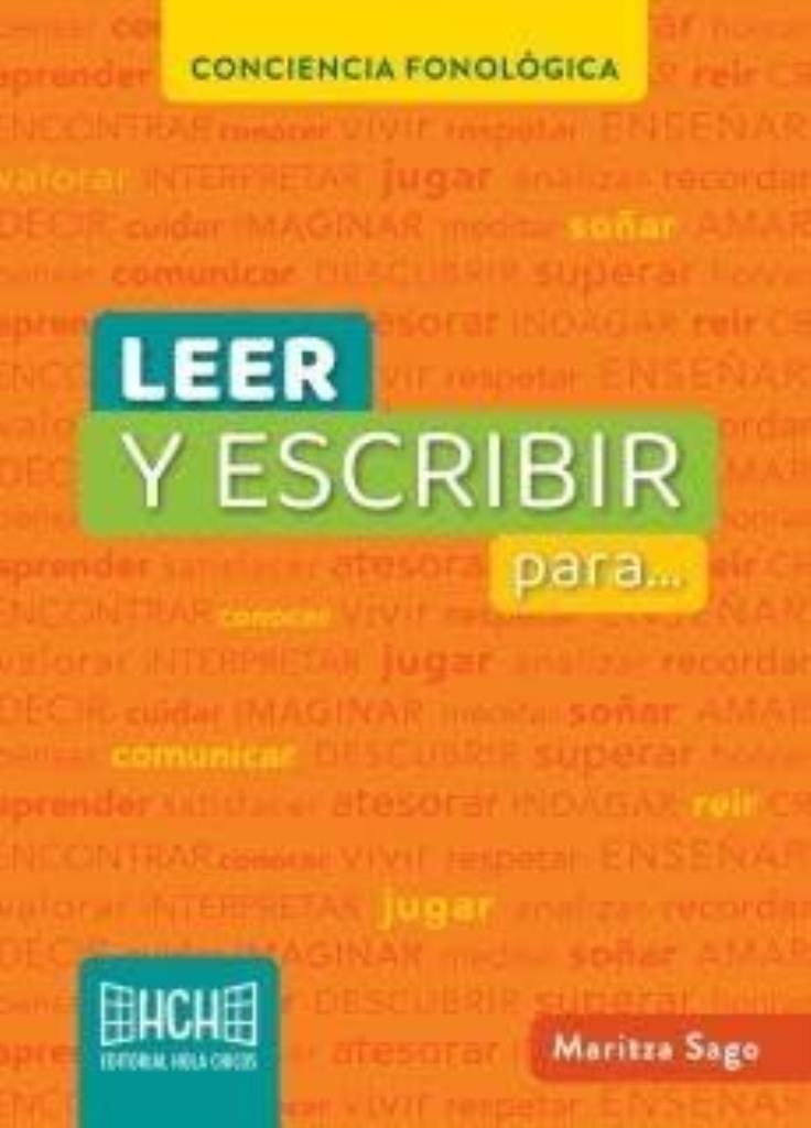 LEER Y ESCRIBIR PARA - CONSCIENCIA FONOLOGICA