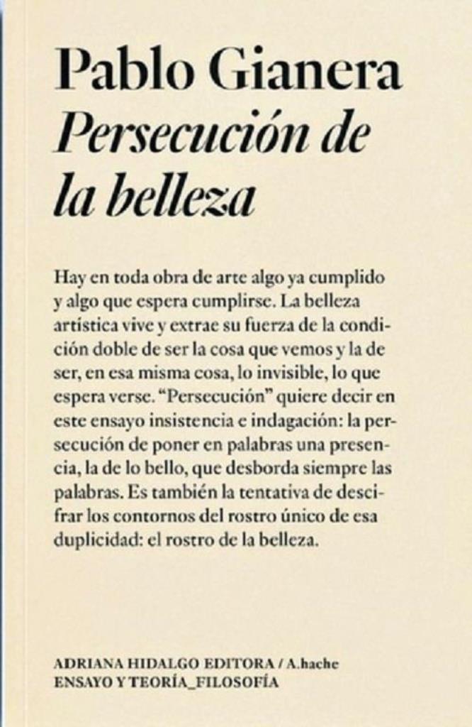 PERSECUCION DE LA BELLEZA