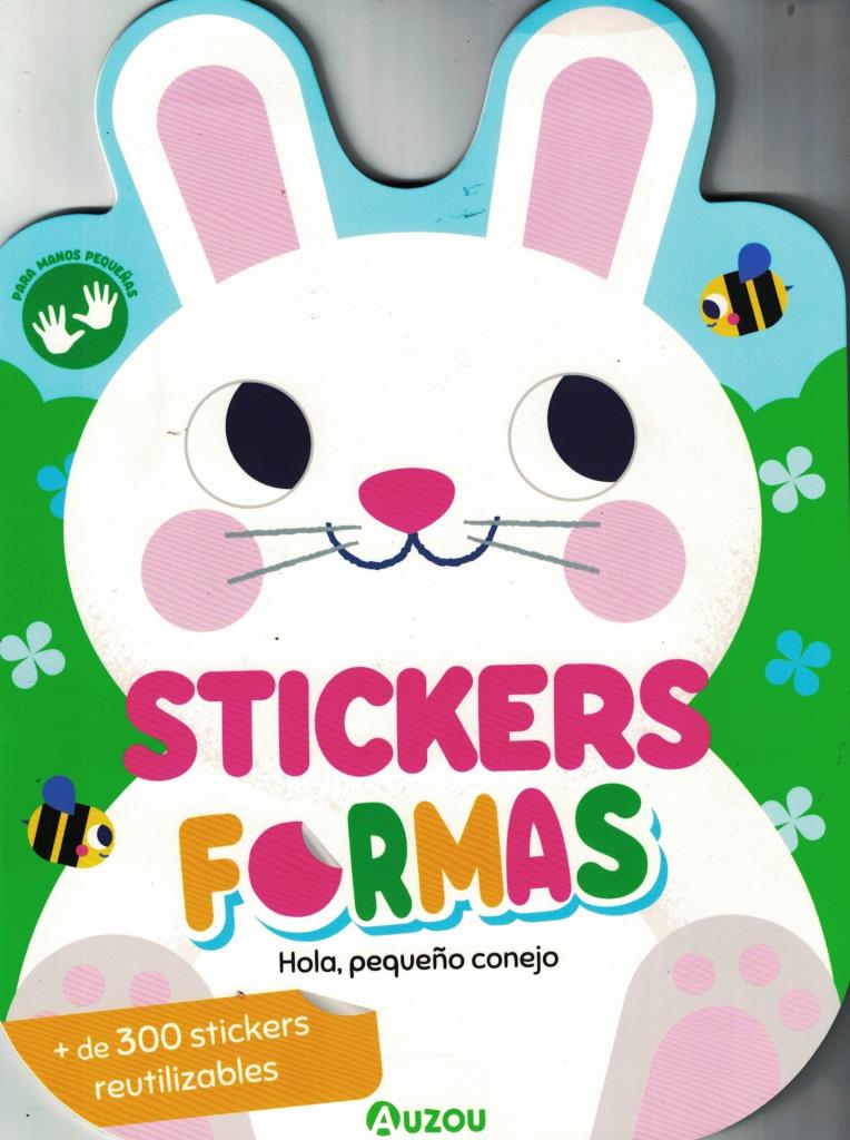 HOLA  PEQUEÑO CONEJO- STICKERS FORMAS