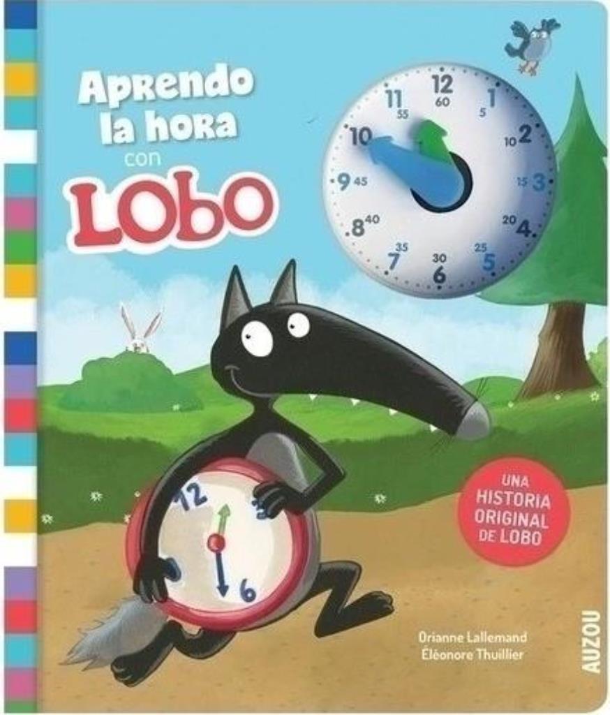 APRENDO LA HORA CON LOBO