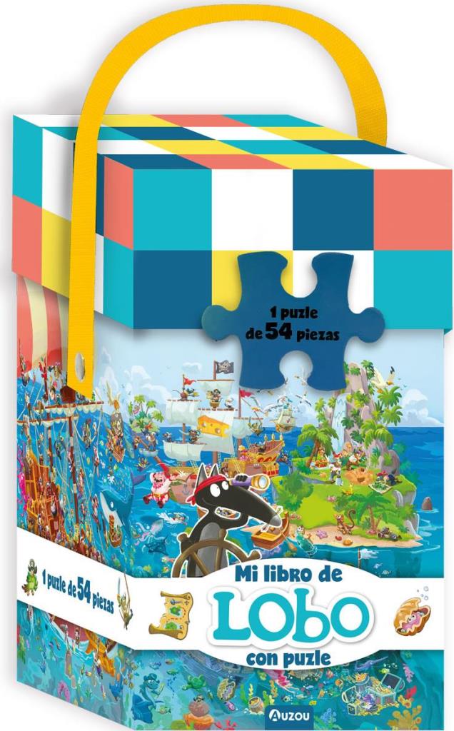 MI LIBRO DE LOBO CON PUZLE: EL LOBO QUE SOÑABA CON EL OCEANO