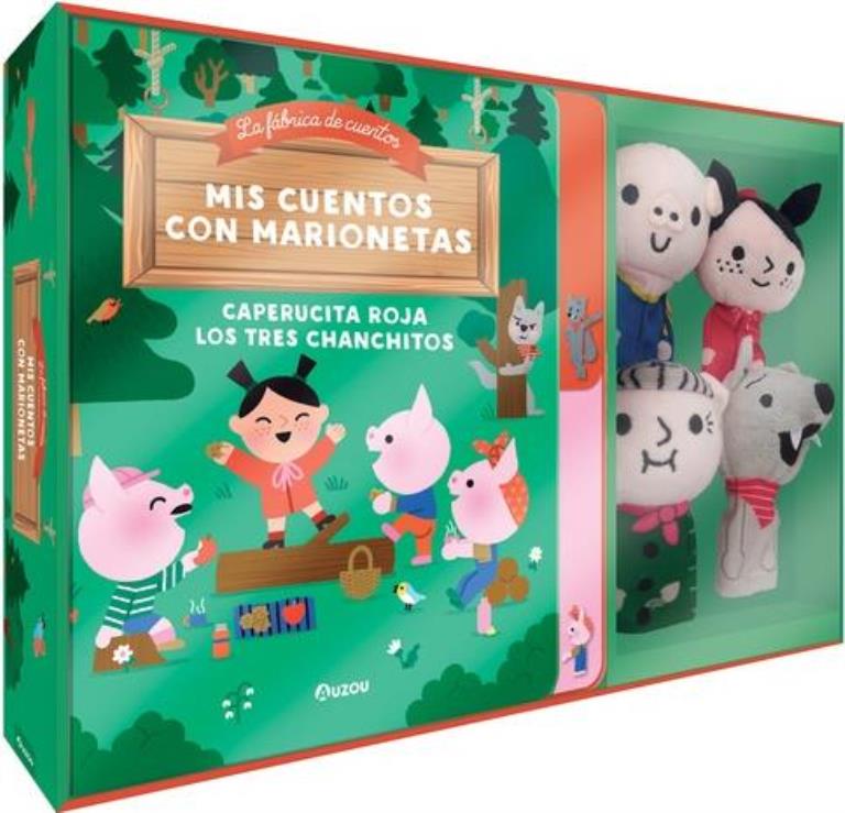 MIS CUENTOS CON MARIONETAS - CAPERUCITA ROJA - LOS TRES CHANCHITOS