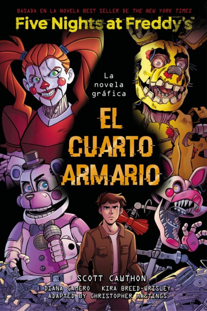 FIVE NIGHTS AT FREDDYS 3 NOVELA GRAFICA - EL CUARTO ARMARIO