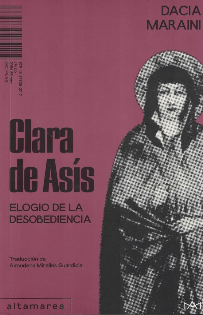 CLARA DE ASIS- ELOGIO DE LA DESOBEDIENCIA